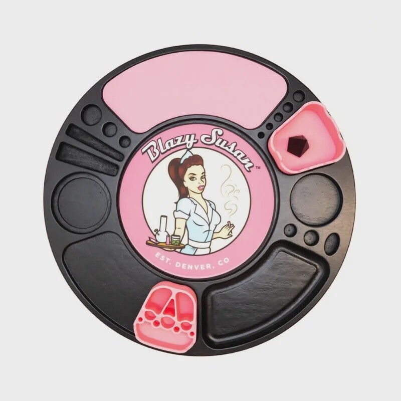 BLAZY SUSAN SPINNING ROLLING TRAY