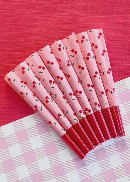 PINK CHERRY CONES