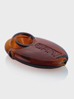 GRAV PEBBLE SPOON AMBER