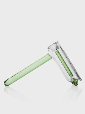 GRAV CLEAR HAMMER BUBBLER LEGACY STYLE ETCH