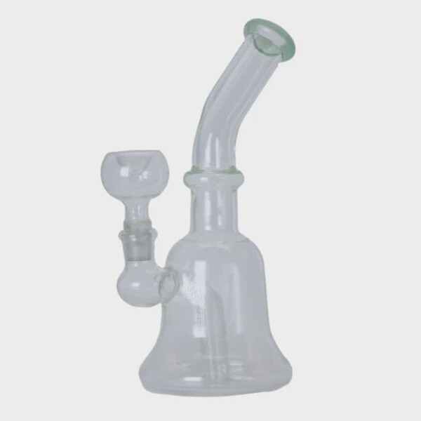 7&quot; Bell Base Glass Water Pipe