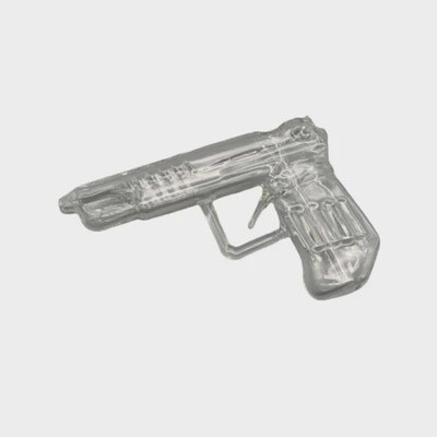 9MM Gun Glass Pipe