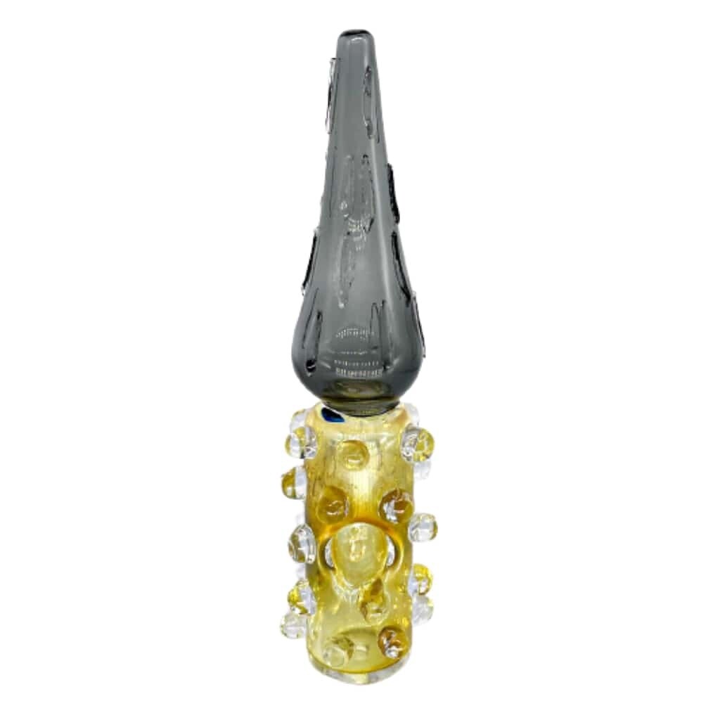 7&quot; PINEAPPLE W/ BLUE COLOR TUBE  TOP &amp; CARB