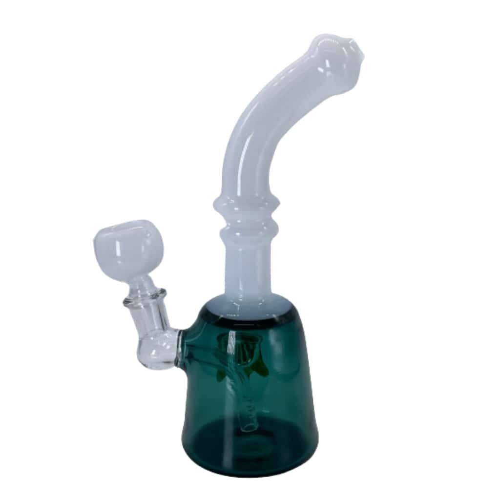 8&quot; COLORTUBE W/ BENT NECK &amp;  MARBLE