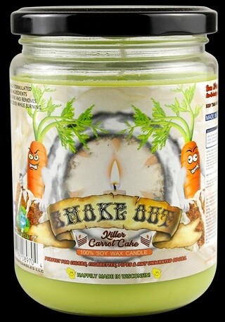 SMOKE OUT CANDLE KILLER CARROT CAKE