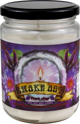 SMOKE OUT CANDLE PURPLE HAZE