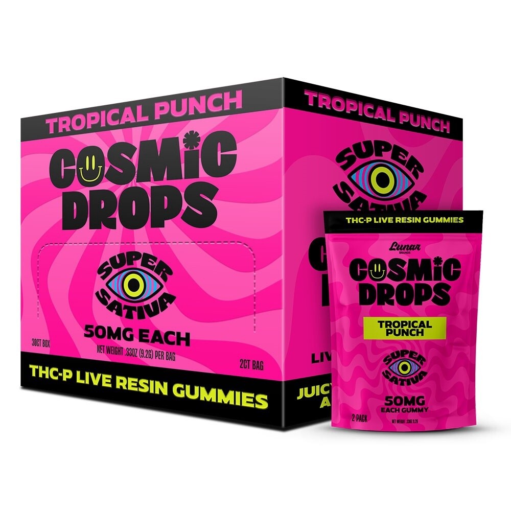 COSMIC DROPS 2 PACK TROPICAL PUNCH