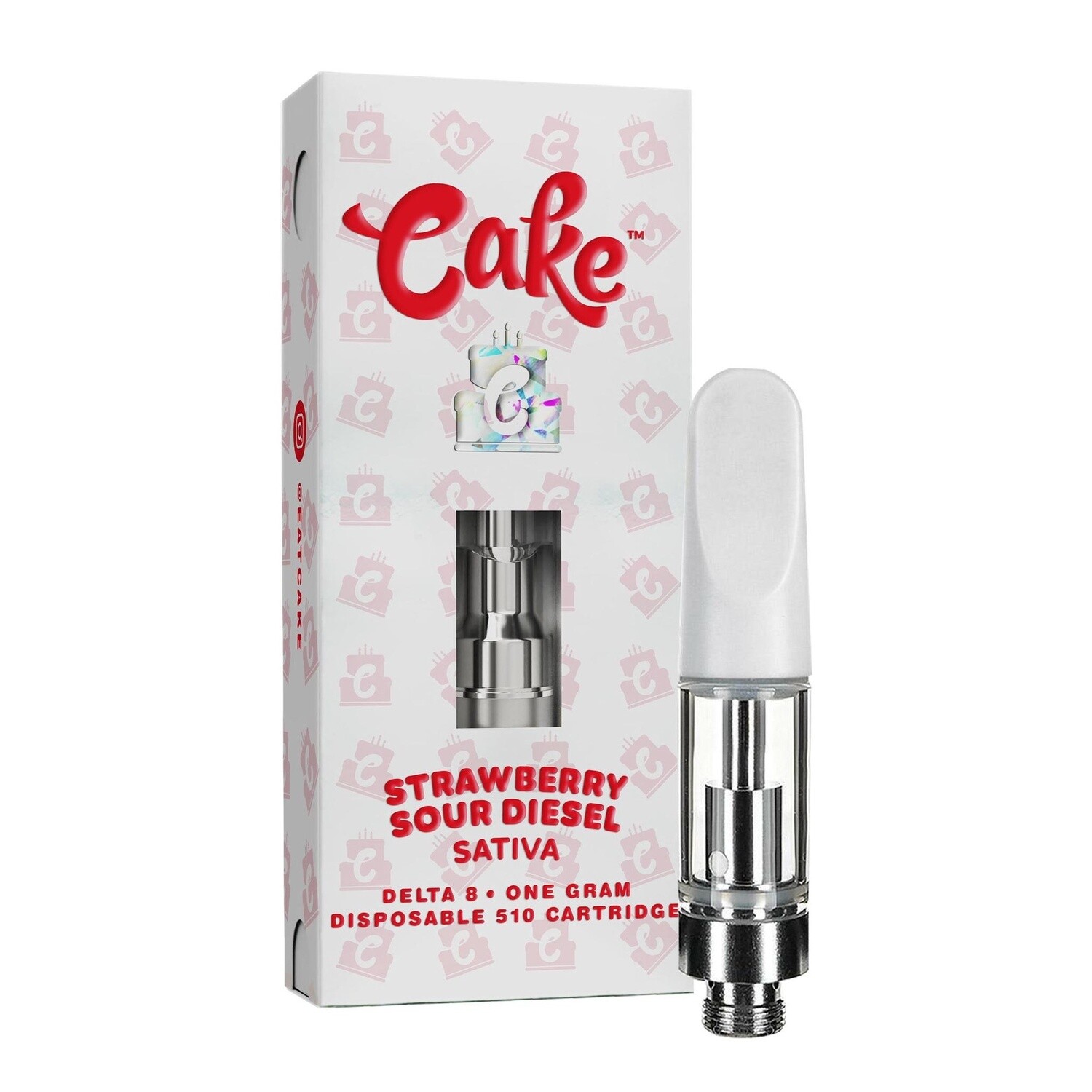 CAKE DELTA 8 CARTRIDGE STRAWBERRY SOUR DEISEL