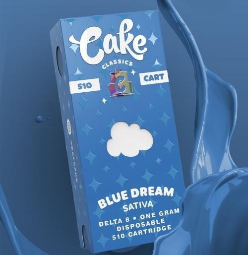 CAKE DELTA 8 510 CARTRIDGE BLUE DREAM