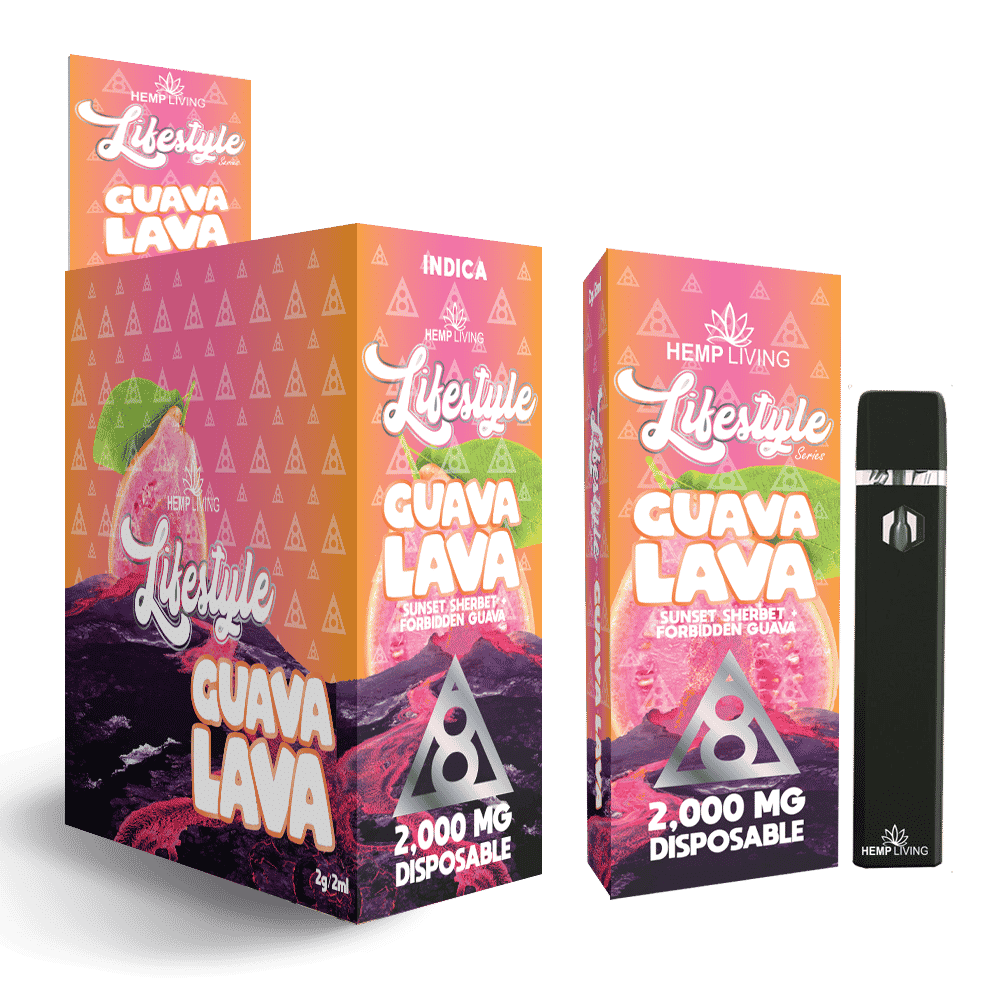 GUAVA LAVA DELTA 8 DISPOSABLE