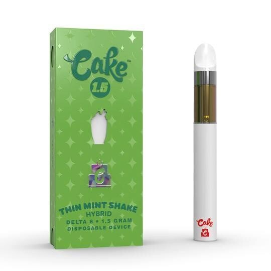 CAKE DELTA 8 DISPOSABLE THIN MINT SHAKE