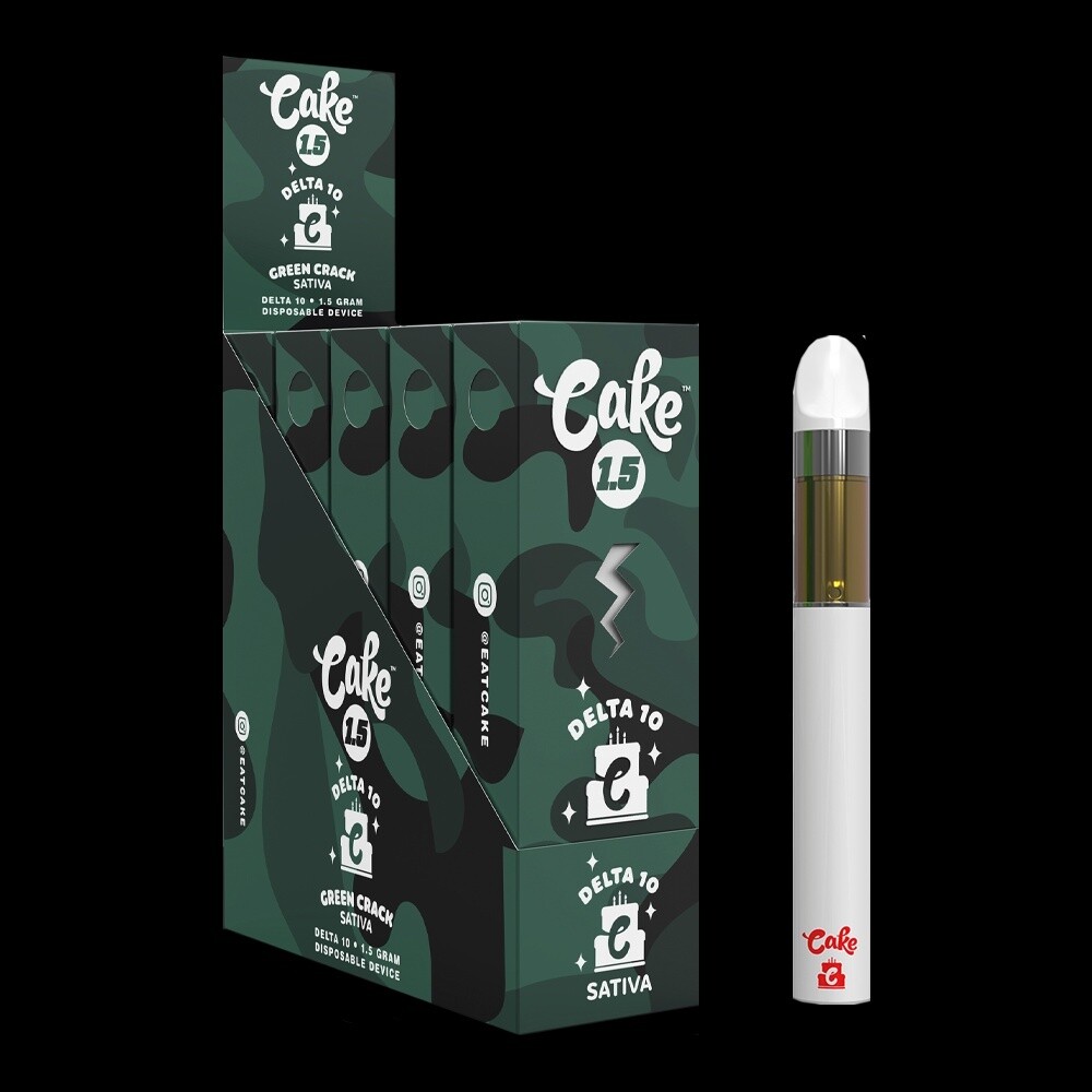 CAKE DELTA 10 DISPOSABLE GREEN CRACK