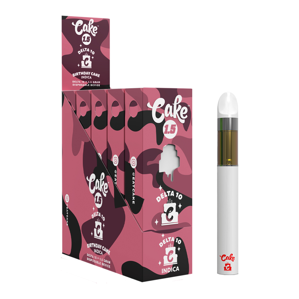 CAKE DELTA 10 BIRTHDAY CAKE INDICA DISPOSABLE