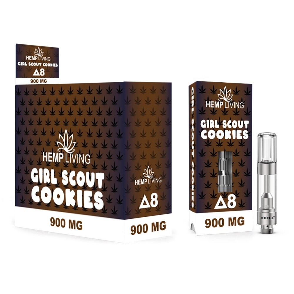 HEMP LIVING DELTA 8 CARTRIDGE GIRL SCOUT COOKIES