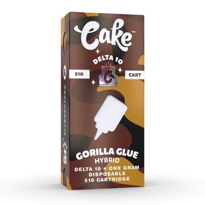 CAKE DELTA 10 510 VAPE CARTRIDGE GORILLA GLUE