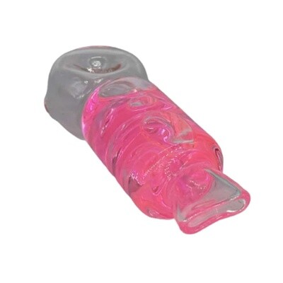 HAND PIPE W/ GLYCERINE CHAMBER AND COIL