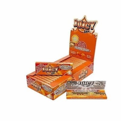 JUICY JAY&#39;S PEACHES-N-CREAM 1-1/4