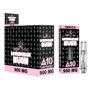 HEMP LIVING DELTA 10 CART WATERMELON KUSH