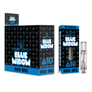 HEMP LIVING DELTA 10 CART BLUE WIDOW