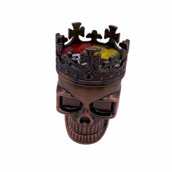 SKULL W/CROWN METAL GRINDER