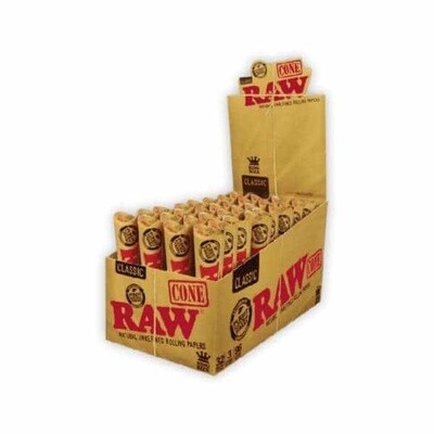 RAW PRE-ROLLED KING SIZE CONES 3 PK