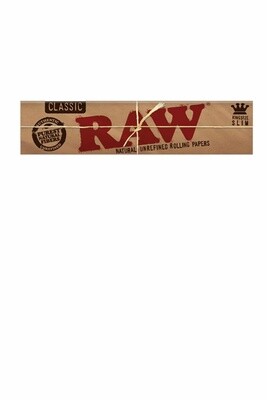 RAW UNBLEACHED (CLASSIC) RICE PAPERS KING SIZE SLIM