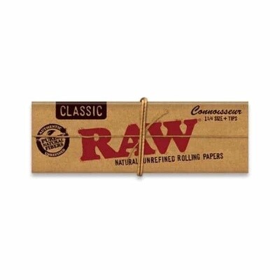 RAW CLASSIC CONNOISSEUR 1.25 + TIPS