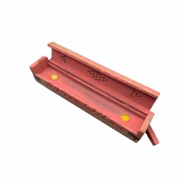 PINK COLORED COFFIN BURNER