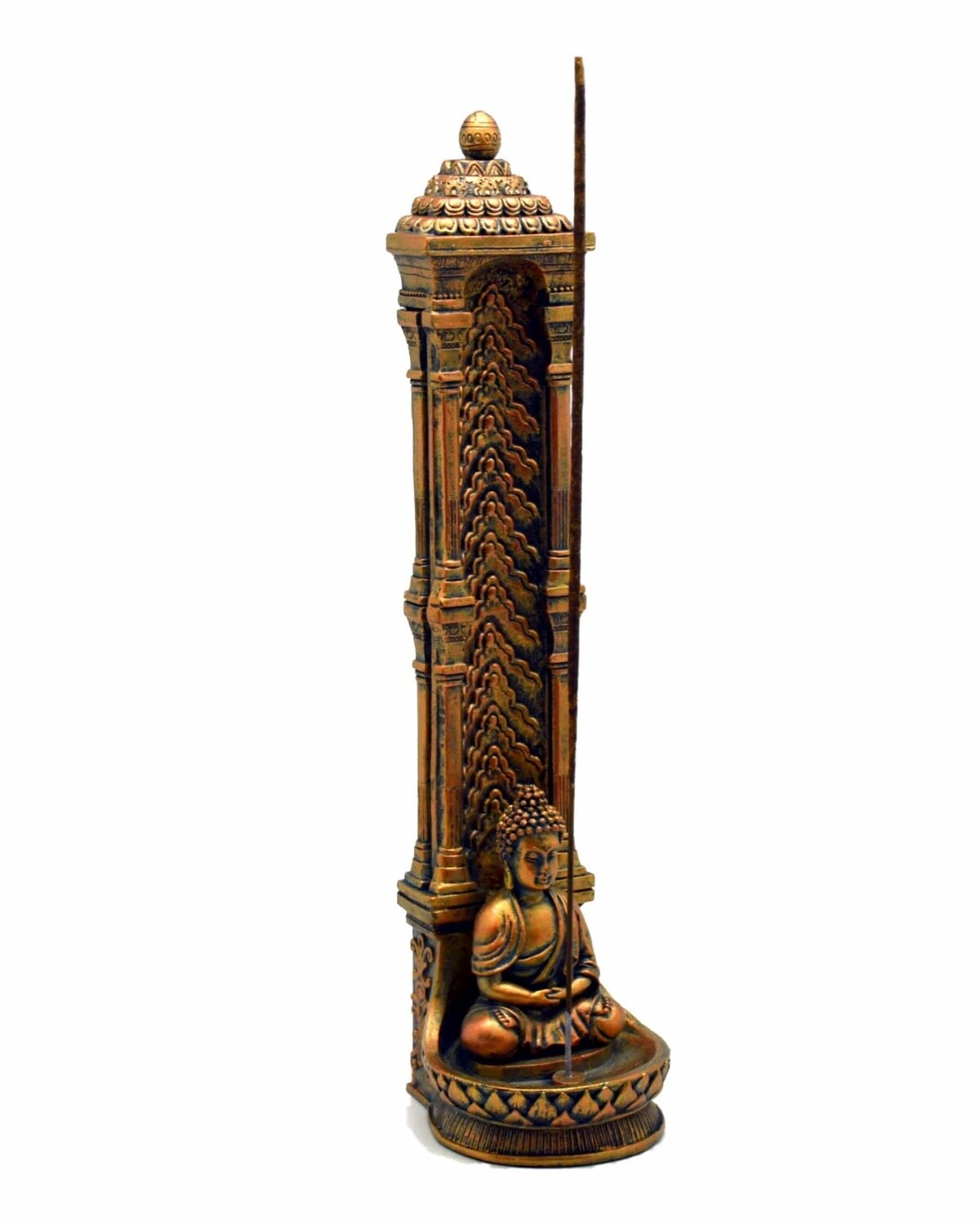 COPPER BUDDAH INCENSE BURNER