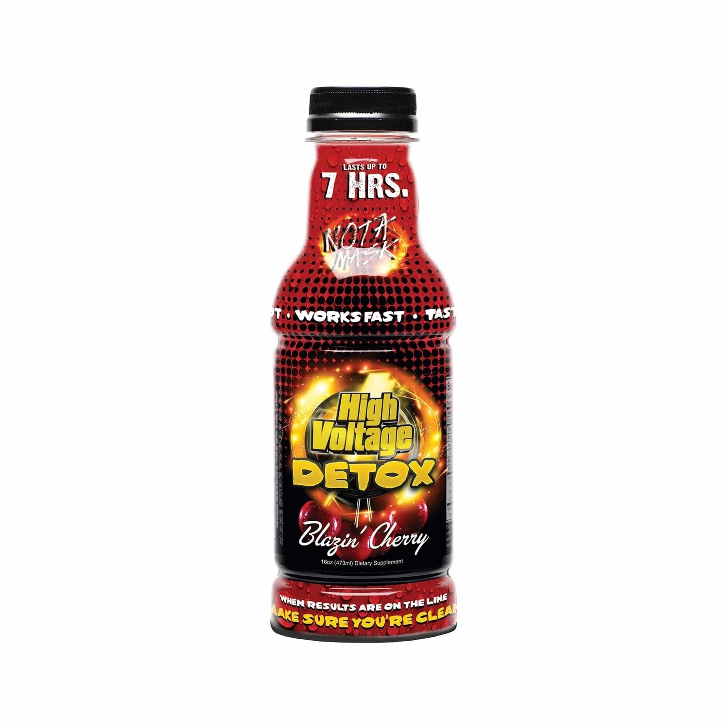 HIGH VOLTAGE 16OZ. DETOX DRINK CHERRY