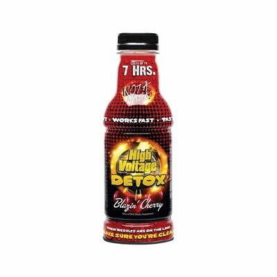 HIGH VOLTAGE 16OZ. DETOX DRINK CHERRY