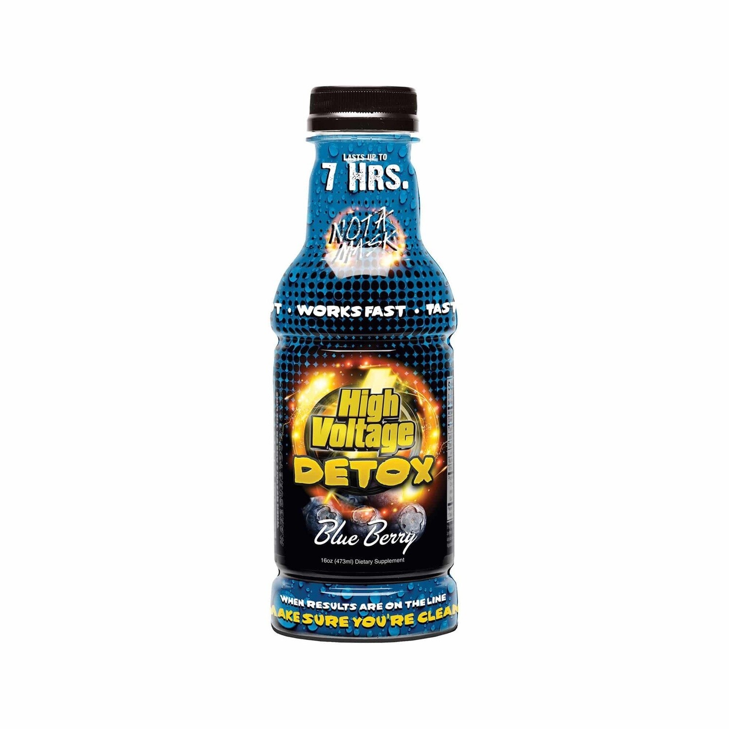 HIGH VOLTAGE 16OZ. DETOX DRINK BLUE