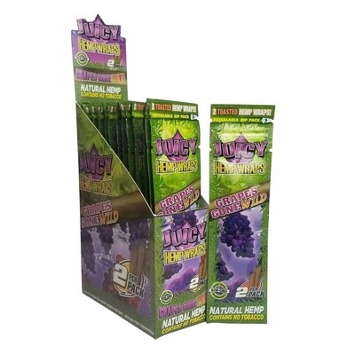JUICY JAYS HEMP WRAP GRAPES GONE WILD