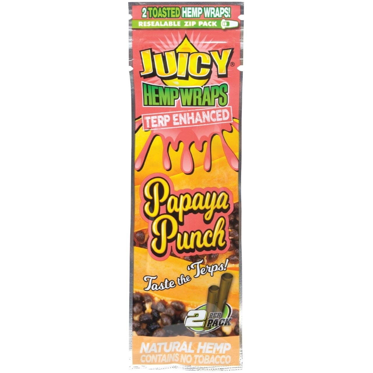 JUICY TERP ENHANCED HEMP WRAPS PINEAPPLE SHAKE