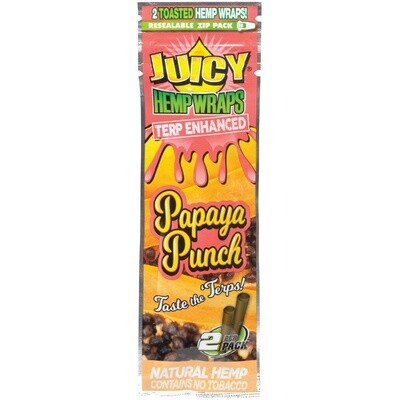 JUICY TERP ENHANCED HEMP WRAPS PINEAPPLE SHAKE