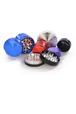 NOTCH  4 PIECE GRINDER RANDOM COLORS 2.5&quot;