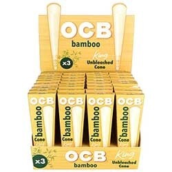 OCB Bamboo Cones 1.25 6 Pack