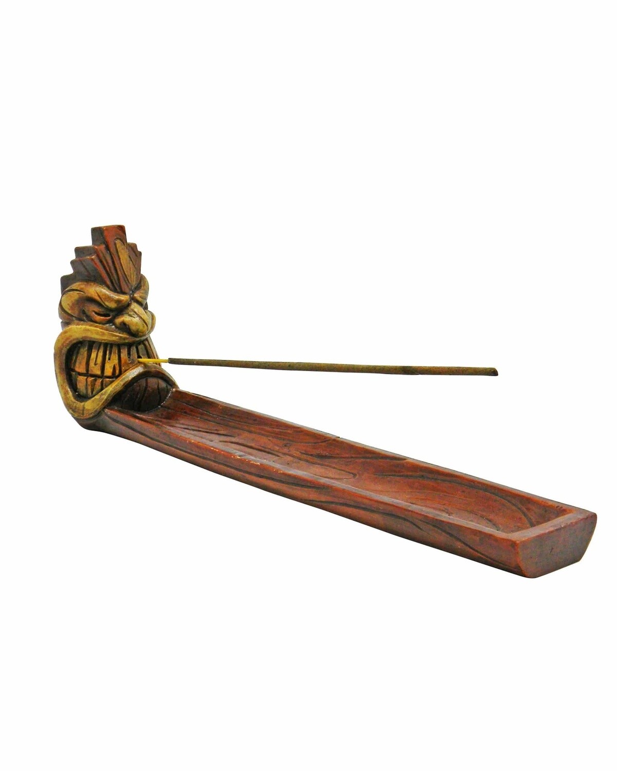 TIKI BOAT INCENSE BURNER