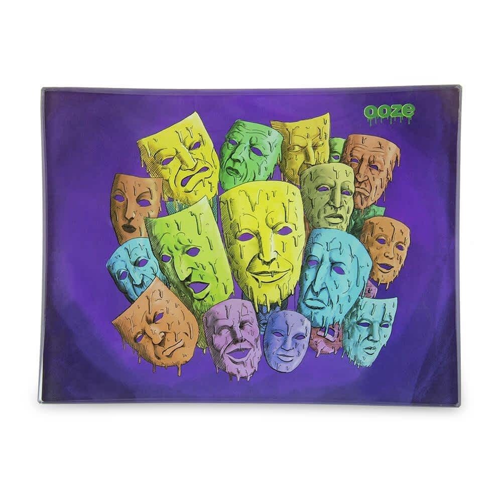 OOZE GLASS ROLLING TRAY MOOD SWINGS