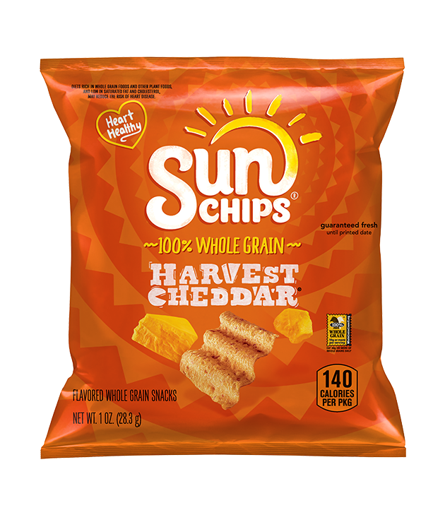 SUN CHIPS HARVEST CHEDDAR