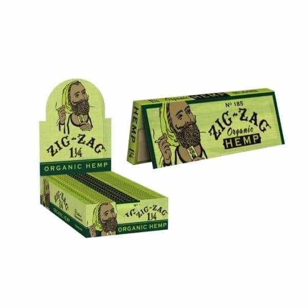 ZIG ZAG ORGANIC HEMP 1 1/4 PAPERS