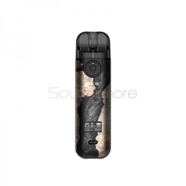 SMOK NOVO 4 KIT BLACK STABILIZING WOOD