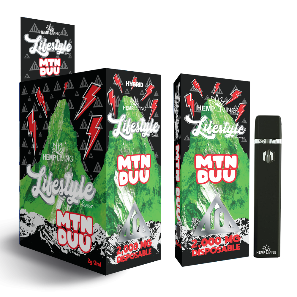 HEMP LIVING LIFESTYLE MTN DUU DELTA 10 DISPOSABLE