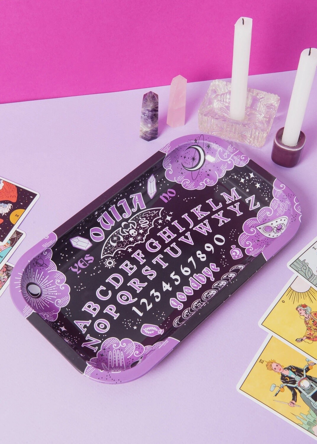 OUIJA BOARD ROLLING TRAY