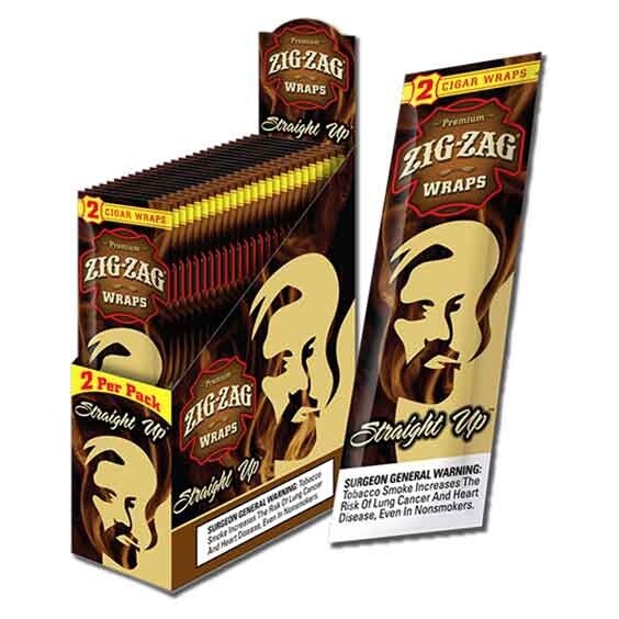ZIG ZAG HEMP WRAPS STRAIGHT UP