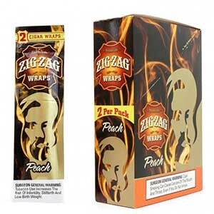 ZIG ZAG HEMP WRAPS PEACH