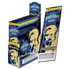 ZIG ZAG HEMP WRAPS BLUEBERRY
