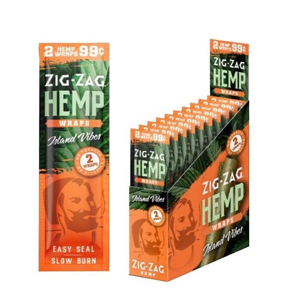 ZIG ZAG HEMP WRAPS ISLAND VIBES