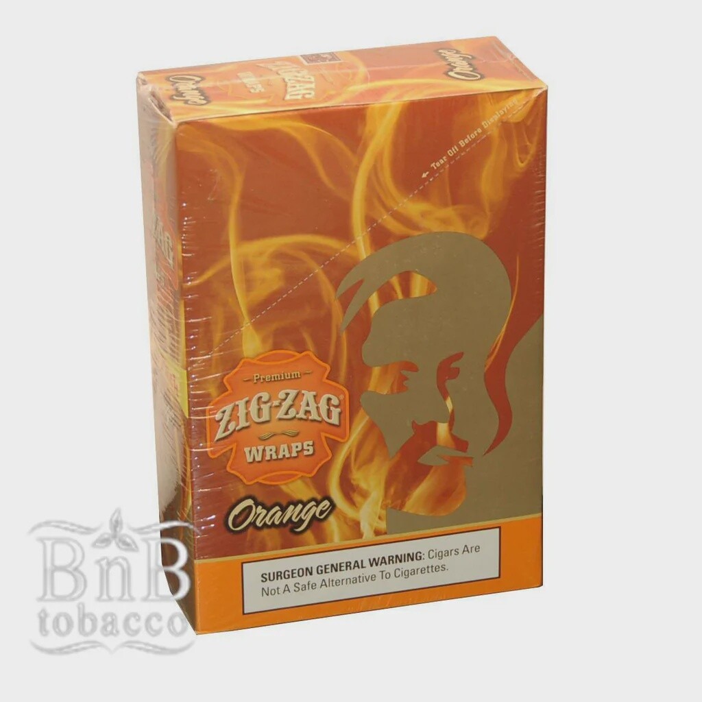 ZIG ZAG HEMP WRAPS ORANGE