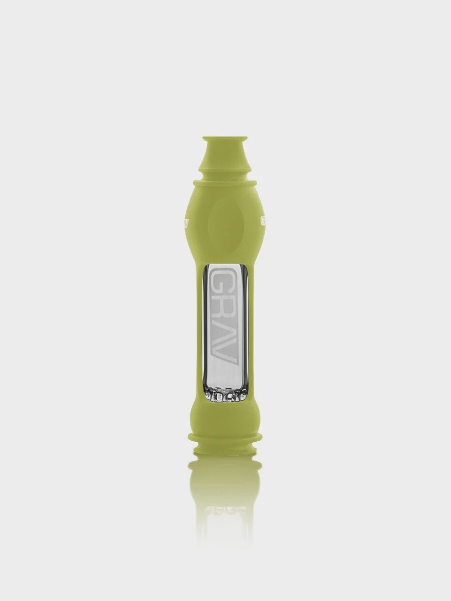 GRAV OCTO-TASTER W/ SILICONE SKIN AVACADO GREEN